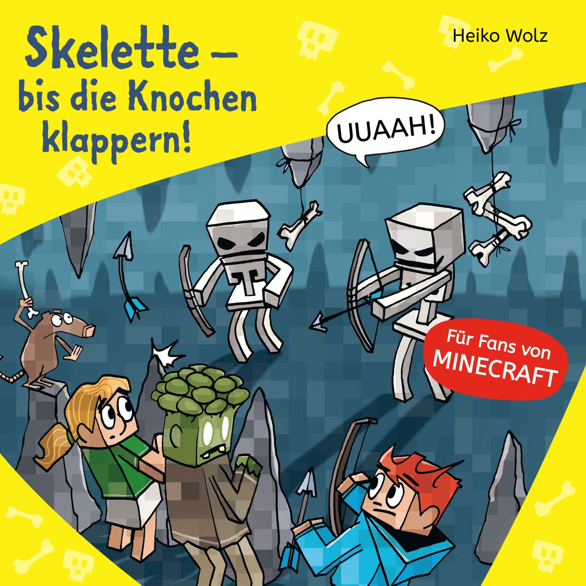 Album cover of Minecraft 7: Skelette – bis die Knochen klappern!