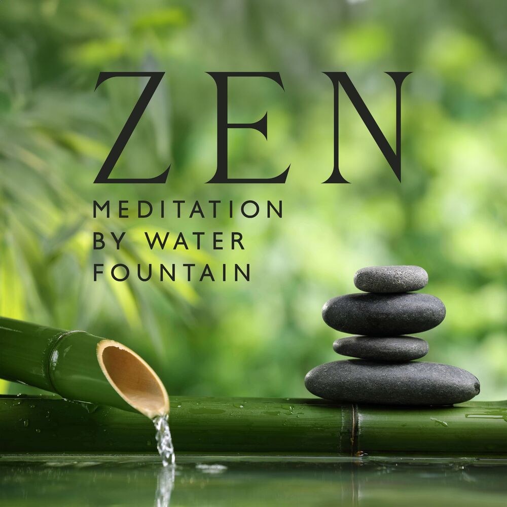 Picture of Zen Meditation by Water Fountain