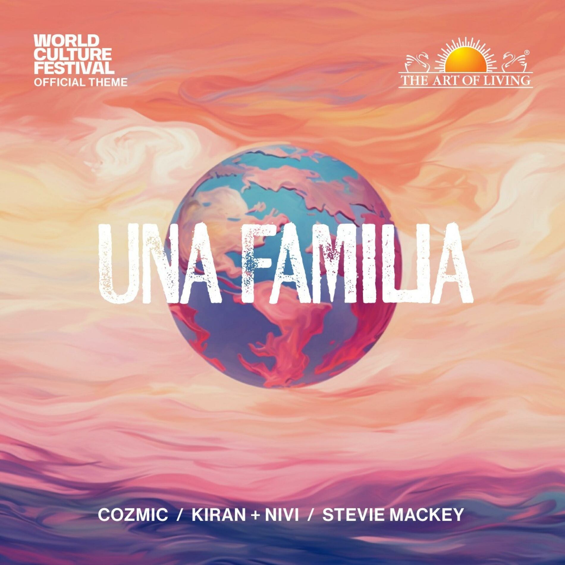 Album cover of Una Familia (World Culture Festival Official Theme) (feat. Kiran + Nivi & Stevie Mackey)