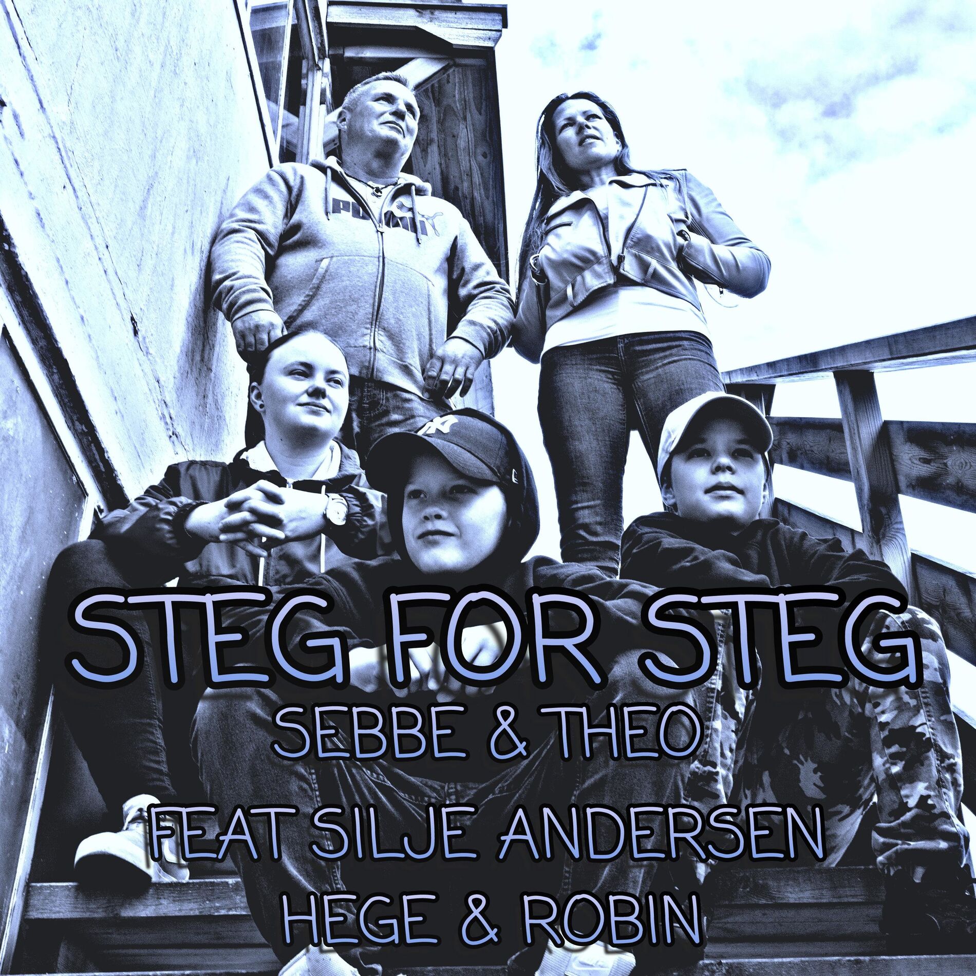 Album cover of Steg for Steg (feat. Silje Andersen, Hege & Robin)