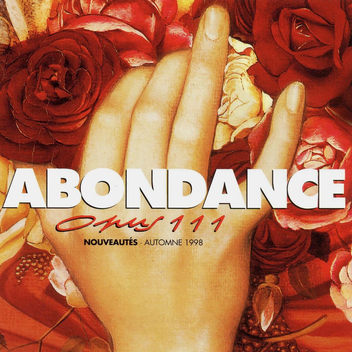 Album cover of Abondance: Nouveautés, automne 1998