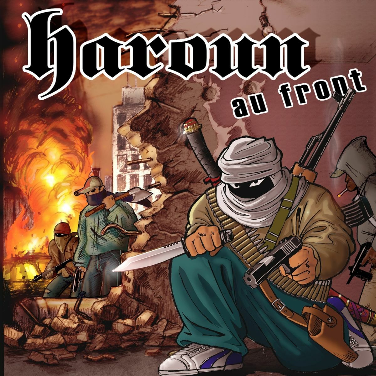 Album cover of Au front