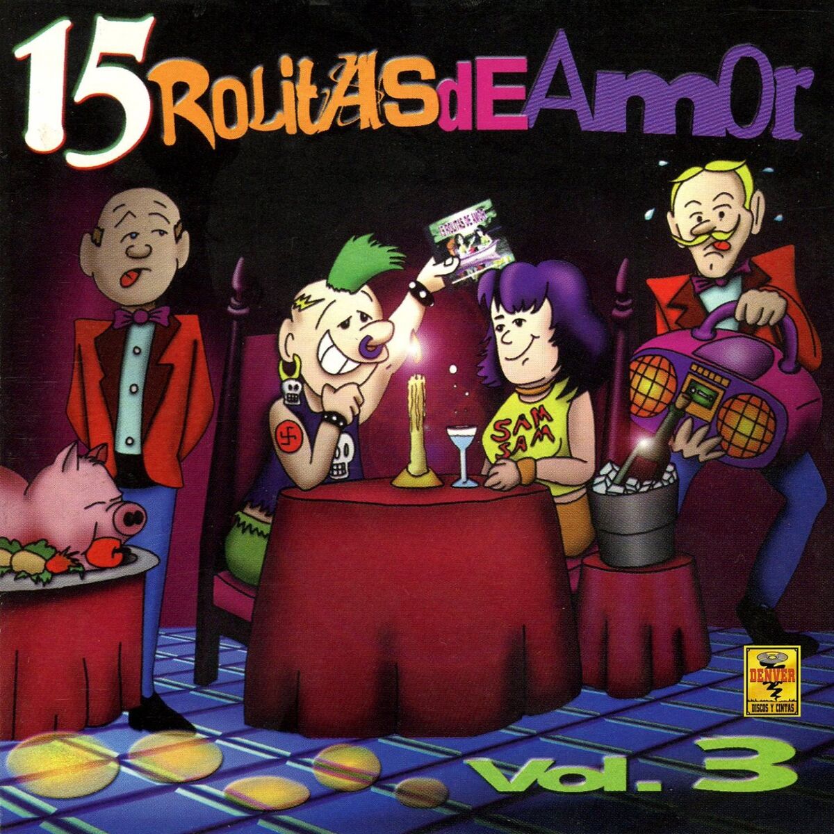 Album cover of 15 Rolitas de Amor, Vol. 3