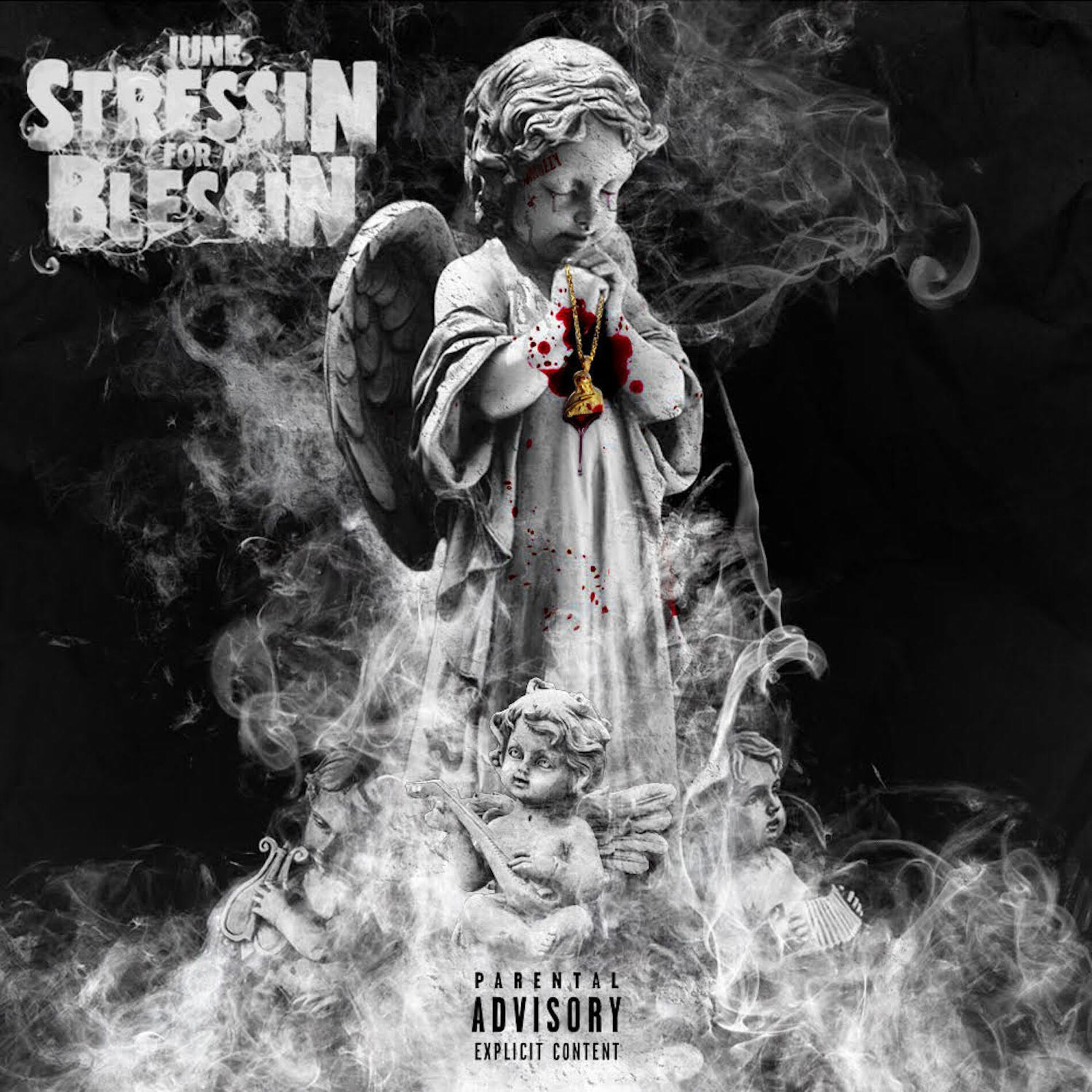 Album cover of Stressin' for a Blessin'