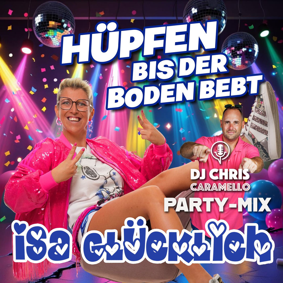 Album cover of Hüpfen bis der Boden bebt (Party-Mix)