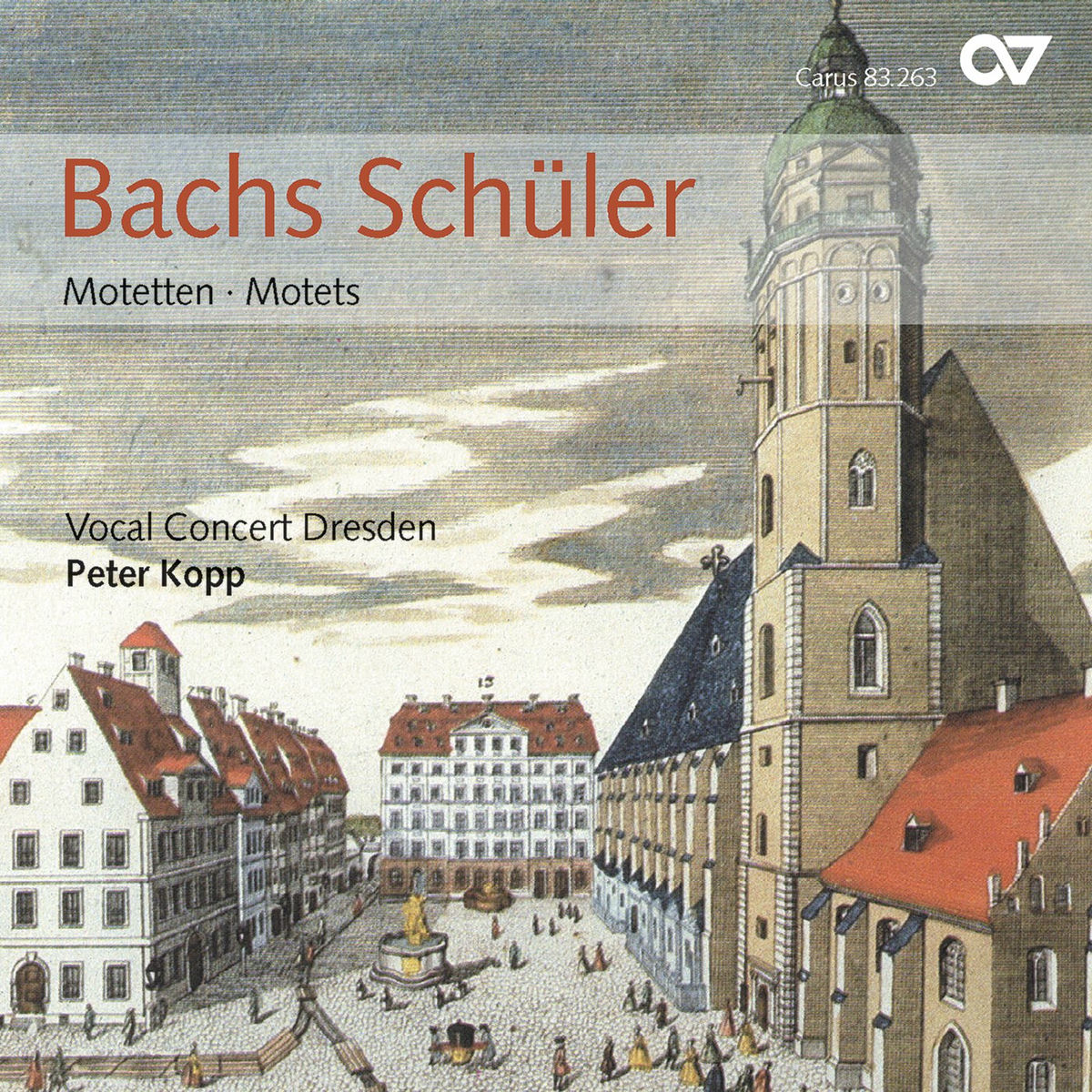 Album cover of Bachs Schüler – Motetten