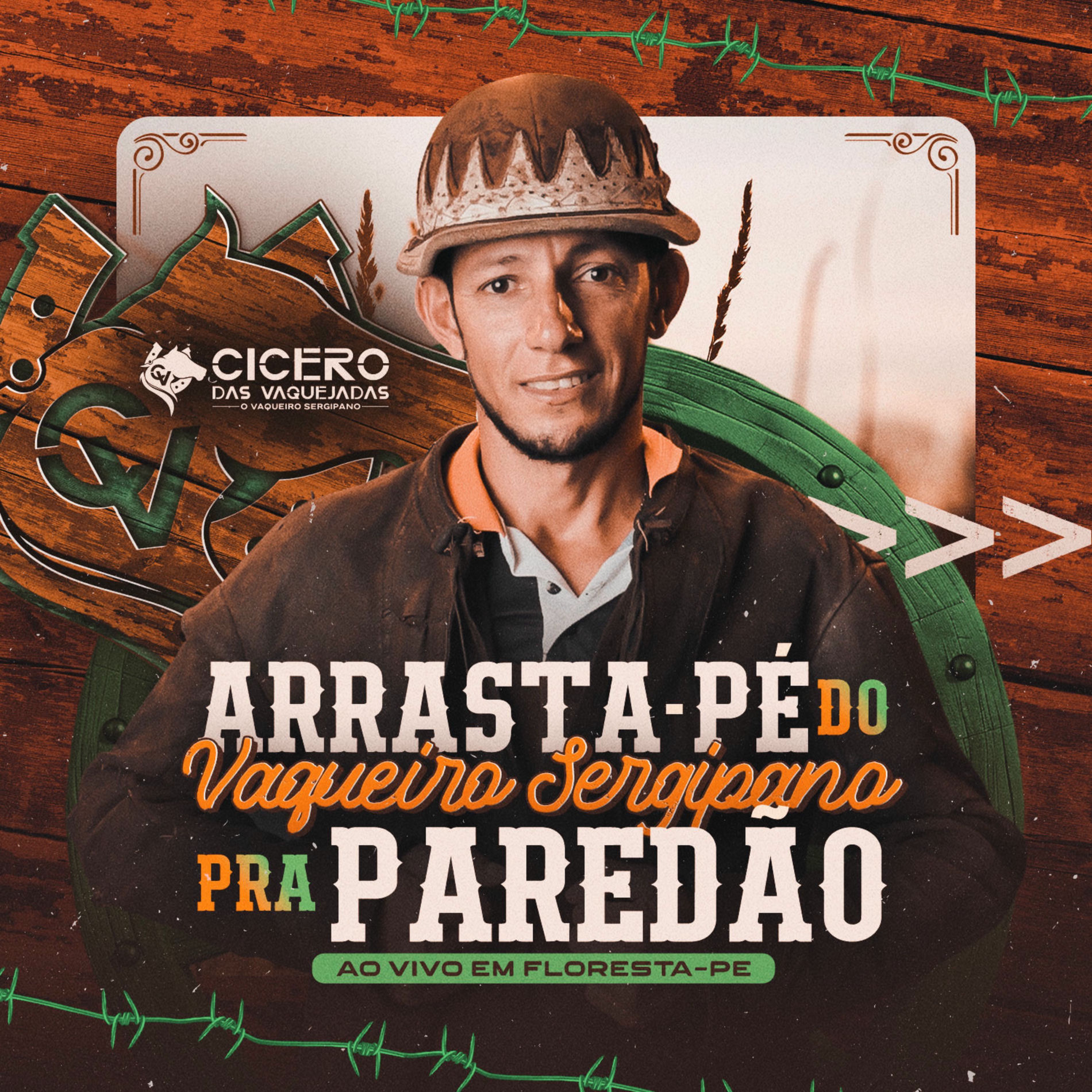 Album cover of Arrasta-pé do Vaqueiro Sergipano pra Paredão (Ao Vivo em Floresta/PE)