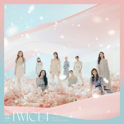Cover of #TWICE4 (Japanese ver.)