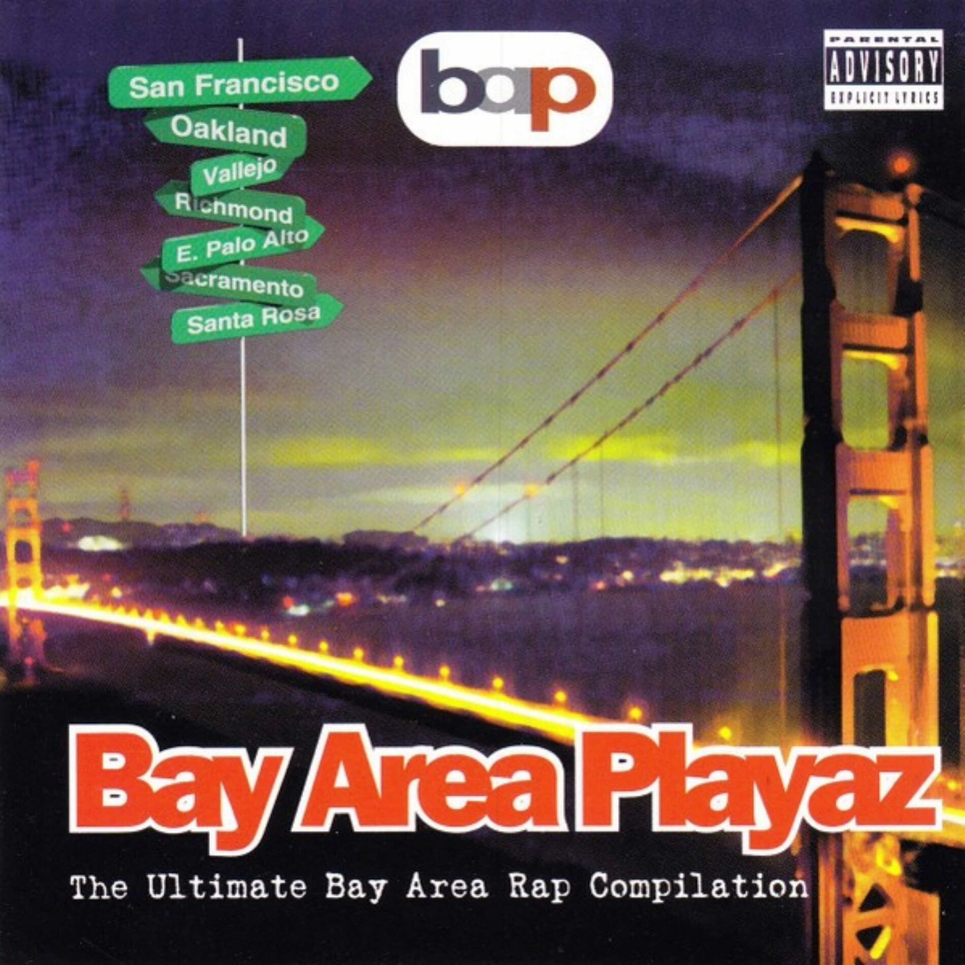 Album cover of Bay Area Playas Vol.1 (The Ultimate Bay Area Rap Compilation)