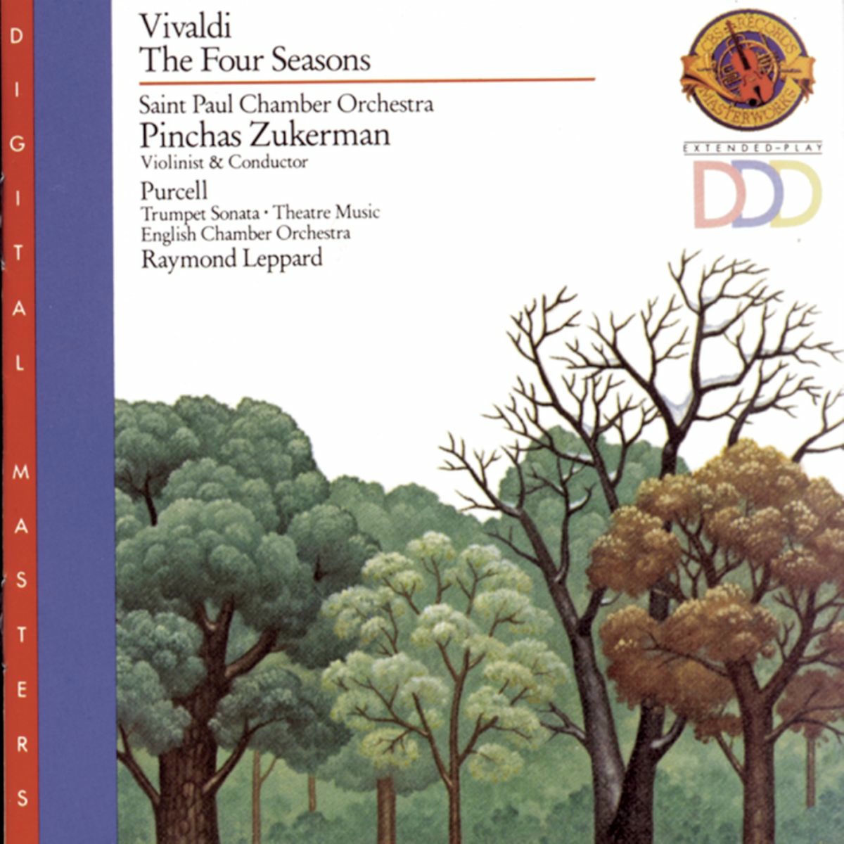 Album cover of Vivaldi: The Four Seasons - Purcell: Trumpet Sonata & Theatre Music