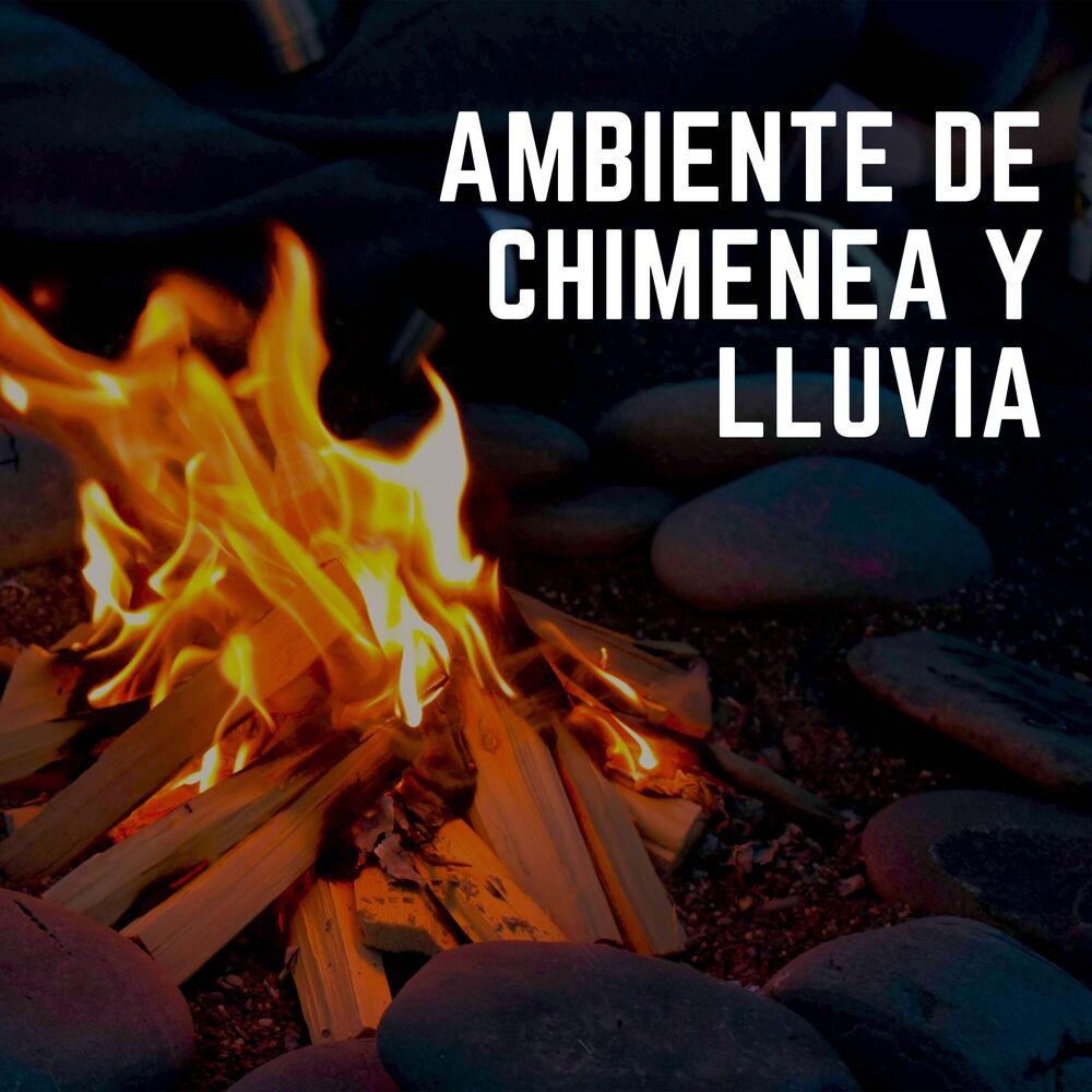 Picture of Ambiente De Chimenea Y Lluvia