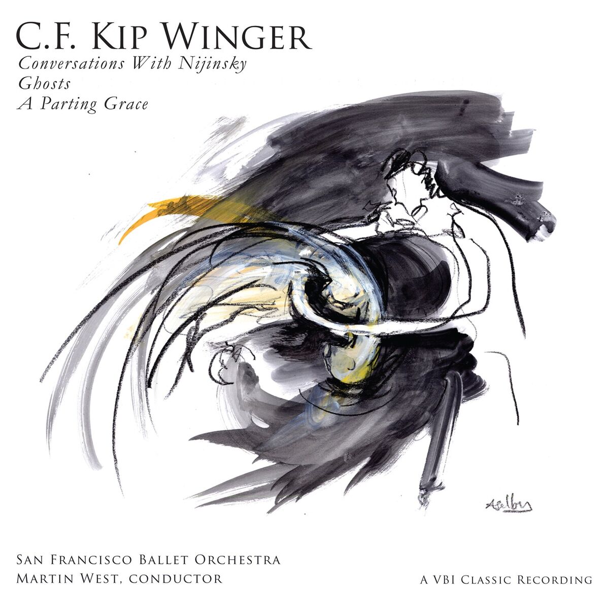 Album cover of Conversations with Nijinsky: I. Chaconne de feu