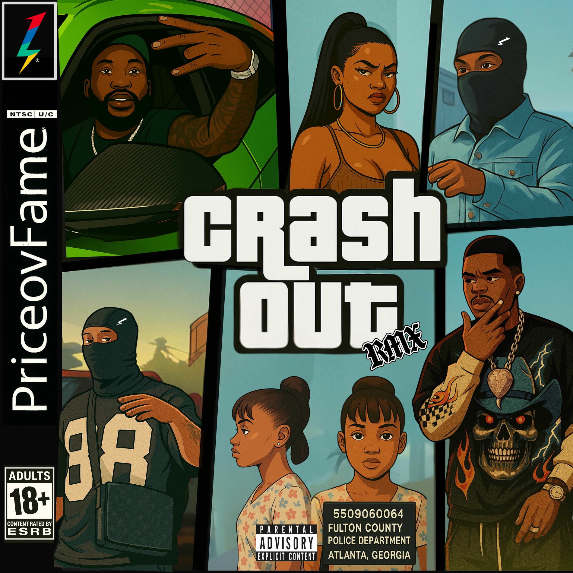 Album cover of Crash Out RMX