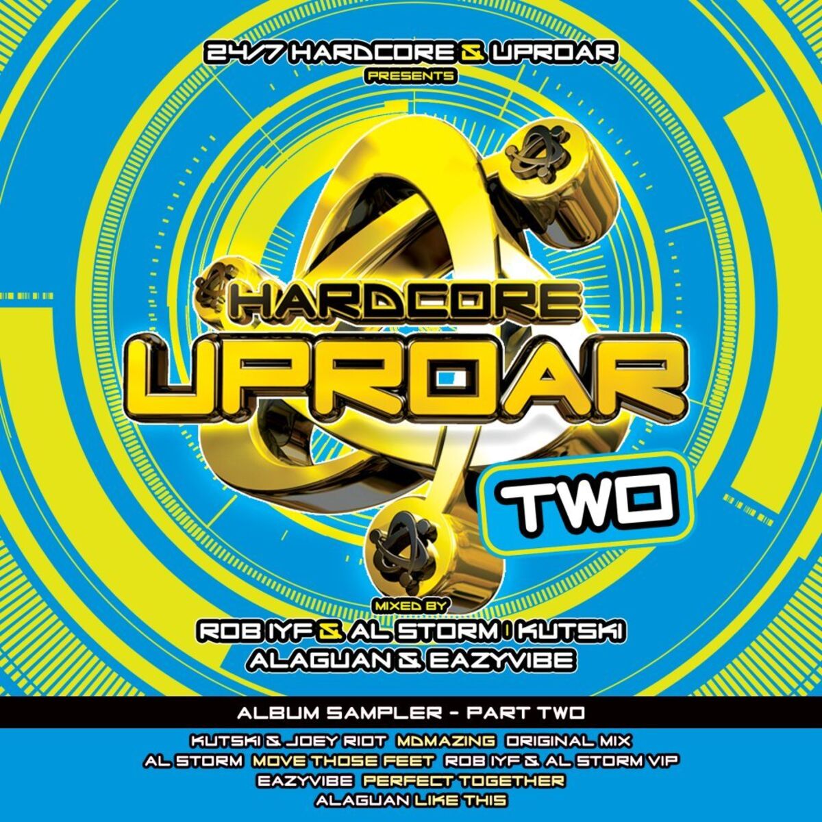 Album cover of Hardcore Uproar 2 - Album Sampler Part 2
