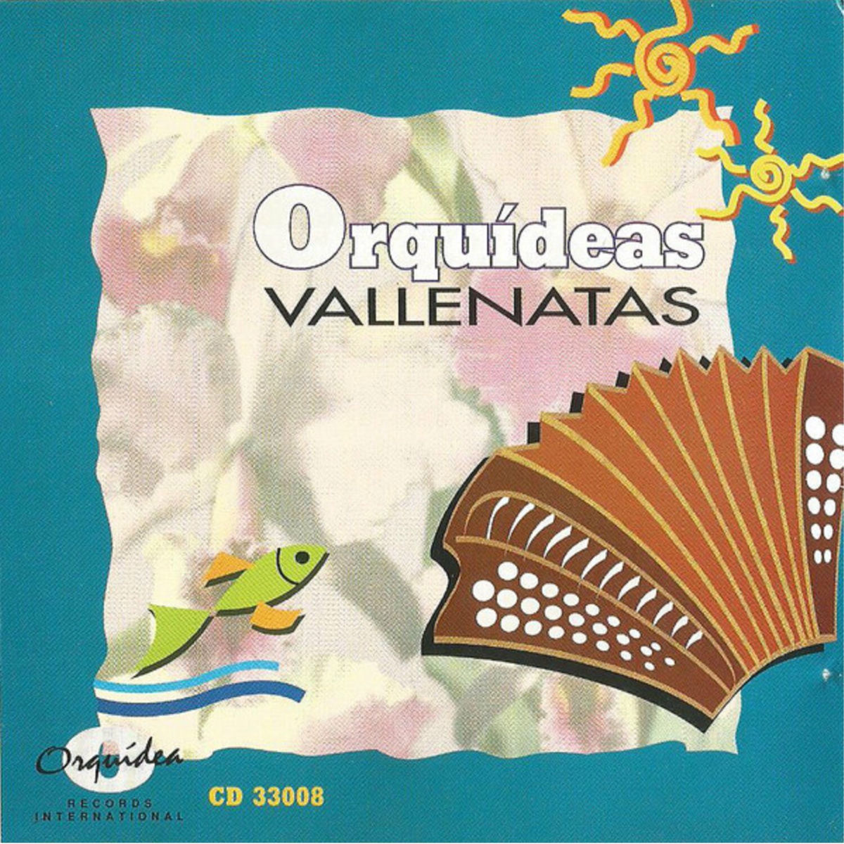 Album cover of Orquídeas Vallenatas