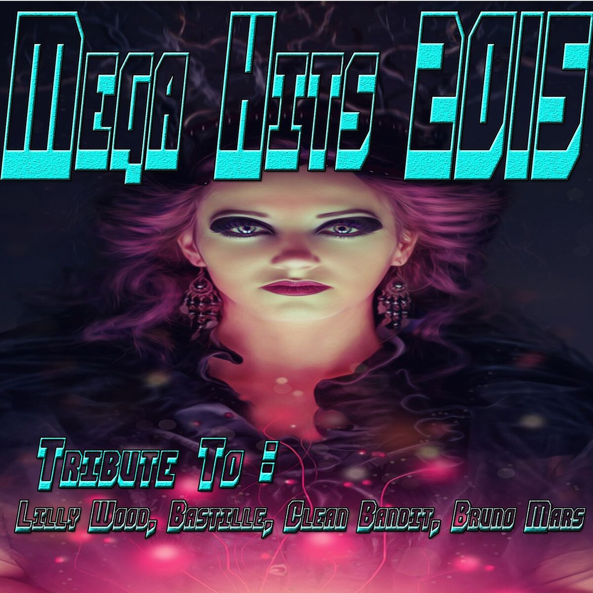 Album cover of Mega Hits 2015: Tribute to Lilly Wood, Bastille, Clean Bandit, Bruno Mars