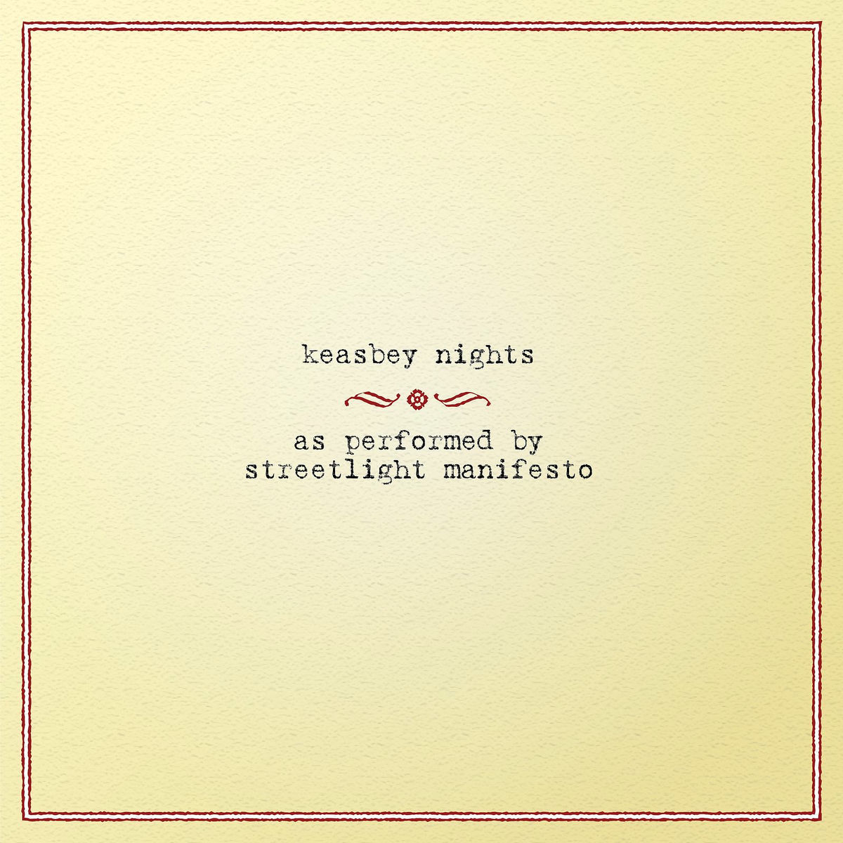 Album cover of Keasbey Nights