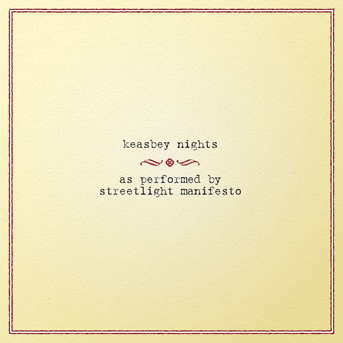 Album cover of Keasbey Nights