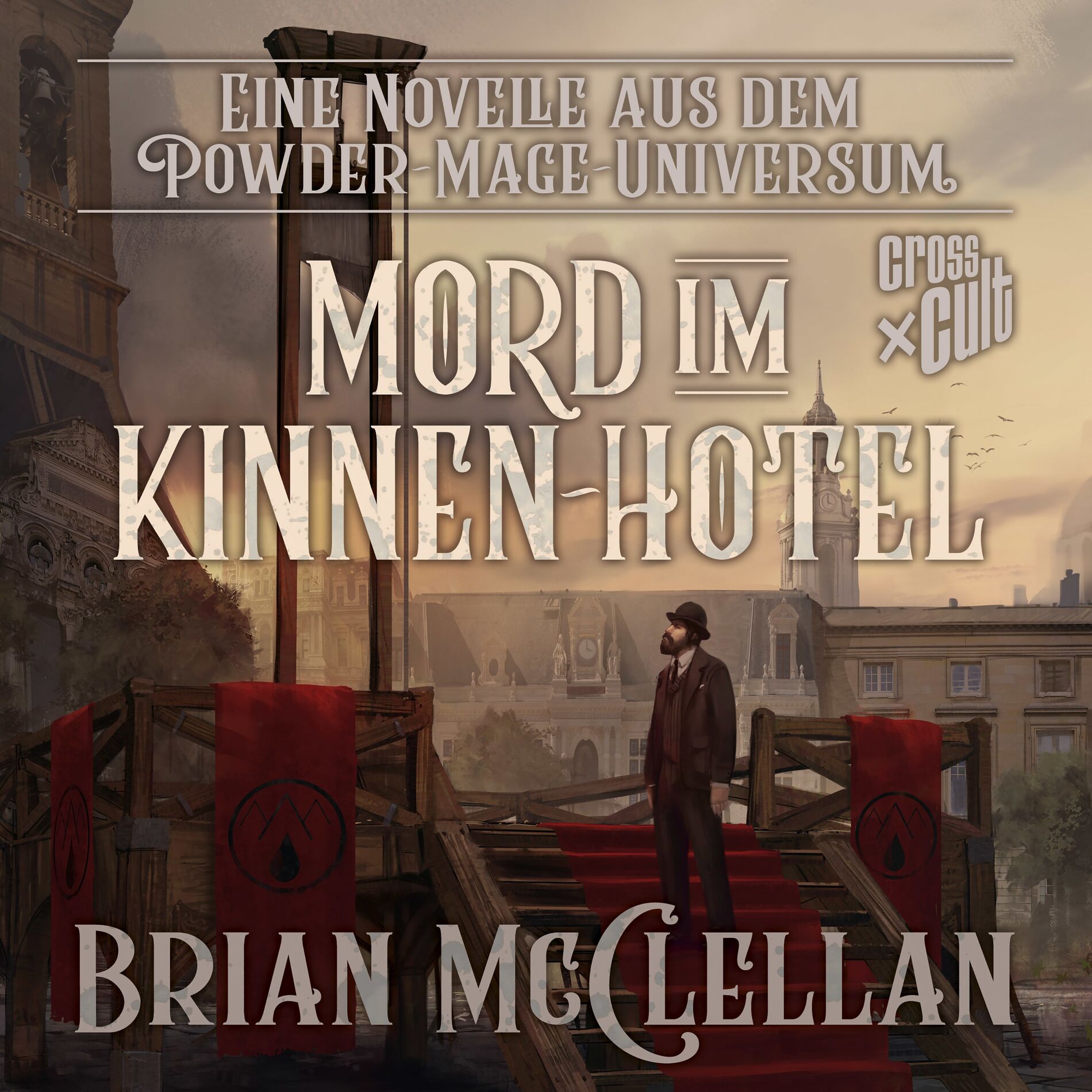 Album cover of Eine Novelle aus dem Powder-Mage-Universum: Mord im Kinnen-Hotel