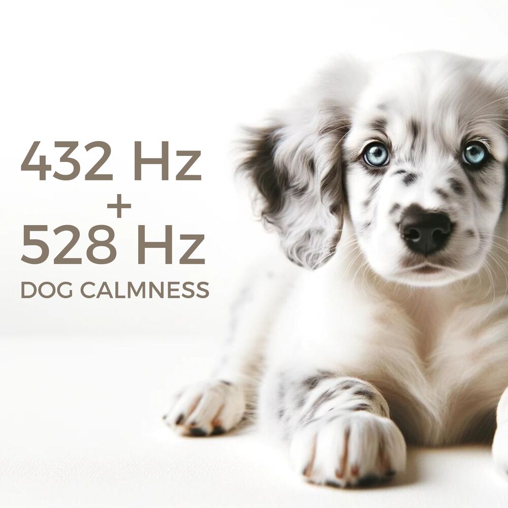 Picture of 432 Hz + 528 Hz Dog Calmness: Put Your Pet to Sleep, Separation Anxiety Therapy, Binaural Therapy for Dog