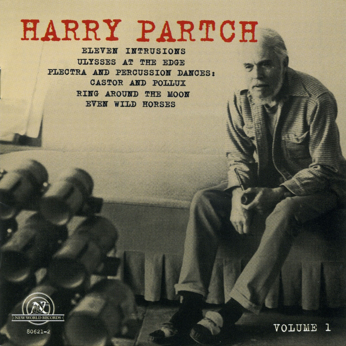Album cover of The Harry Partch Collection, Volume 1