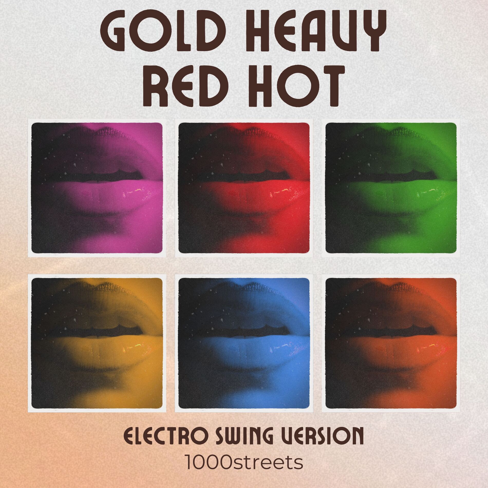 Album cover of Gold Heavy Red Hot (Electro Swing Version)