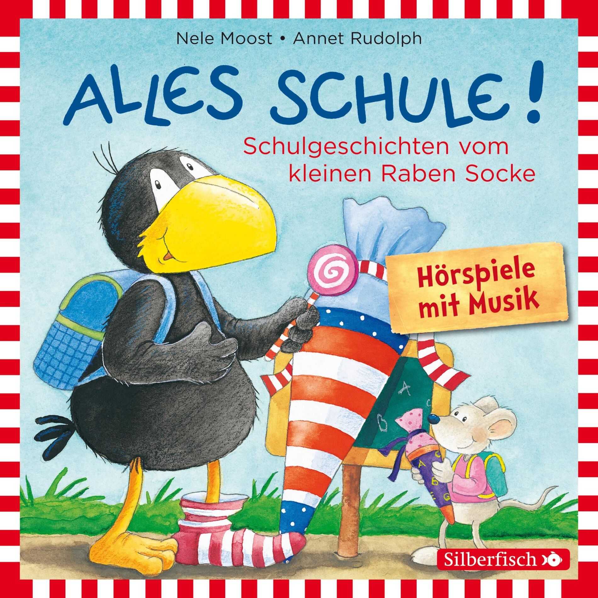 Album cover of Alles Schule!: Alles vorbereitet!, Alles aufgeweckt!, Alles eingeschult!, Alles aus und vorbei!, Alles zusammen! (Der kleine Rabe 