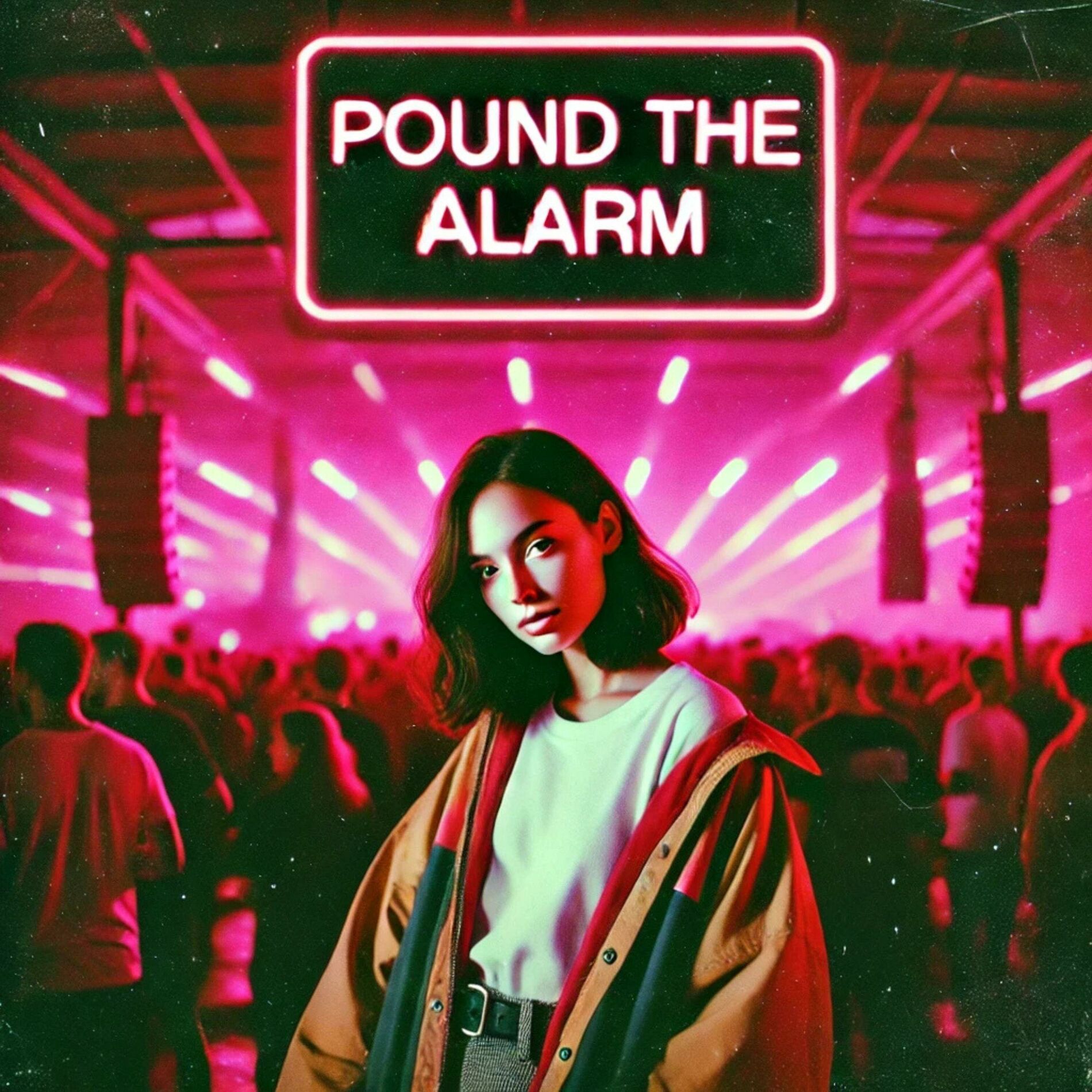 Album cover of Pound The Alarm (Techno Sped Up)