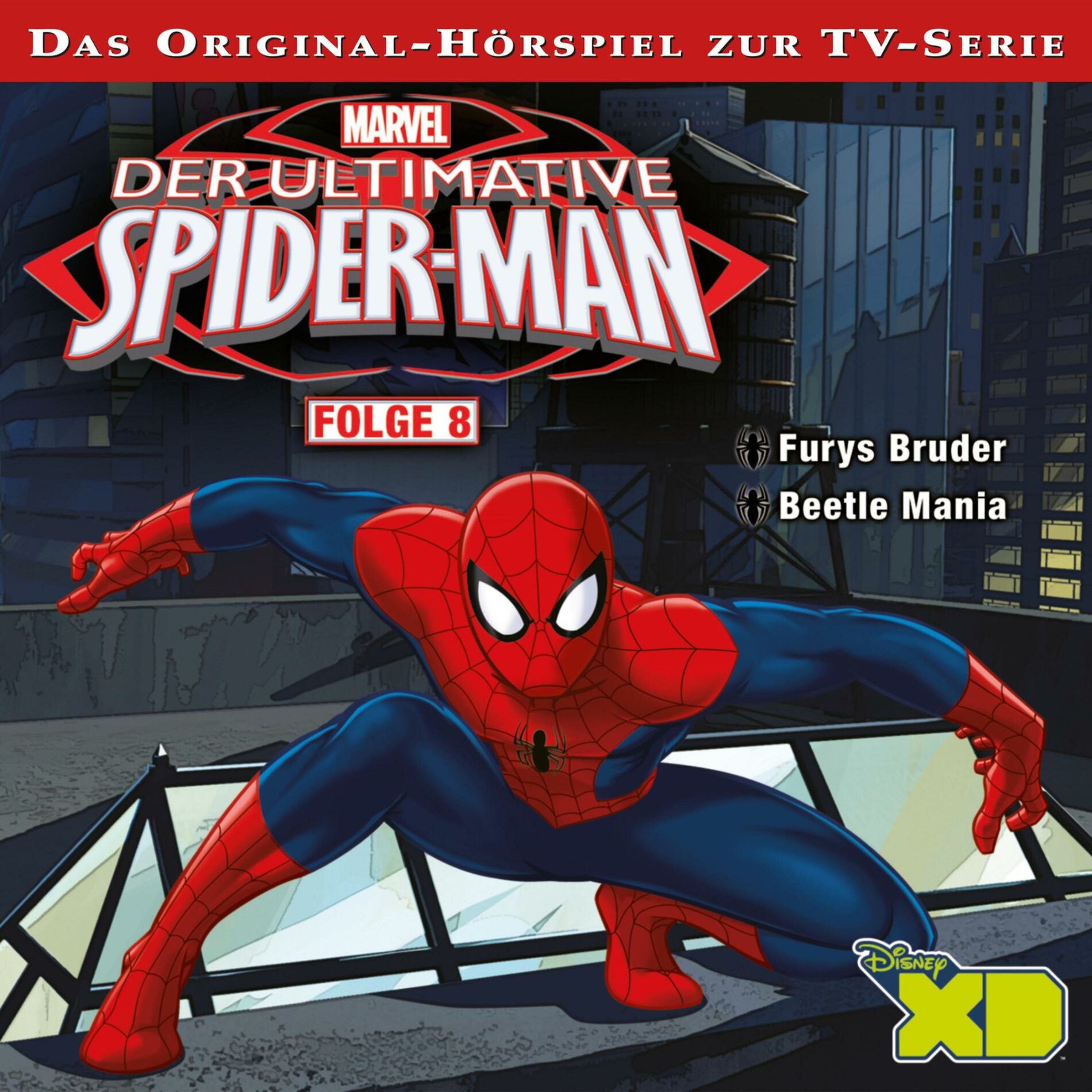Album cover of 08: Furys Bruder / Beetle Mania (Hörspiel zur Marvel TV-Serie)