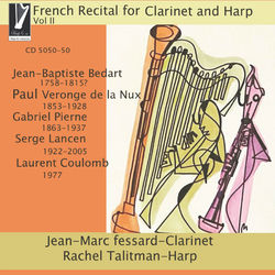 Cover of French Recital for Clarinet and Harp, Vol II by undefined