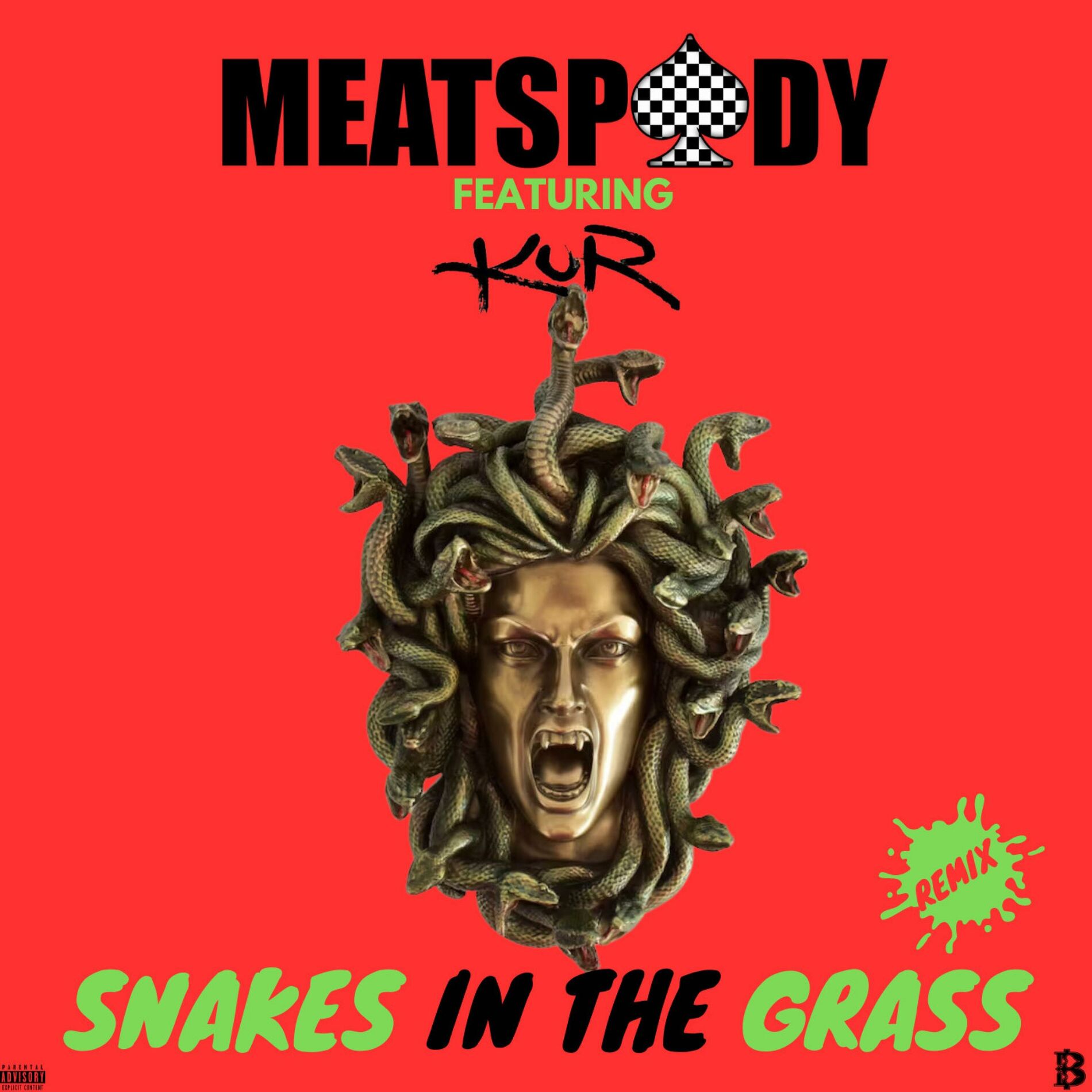 Album cover of Snakes In The Grass (feat. Kur) [Remix]