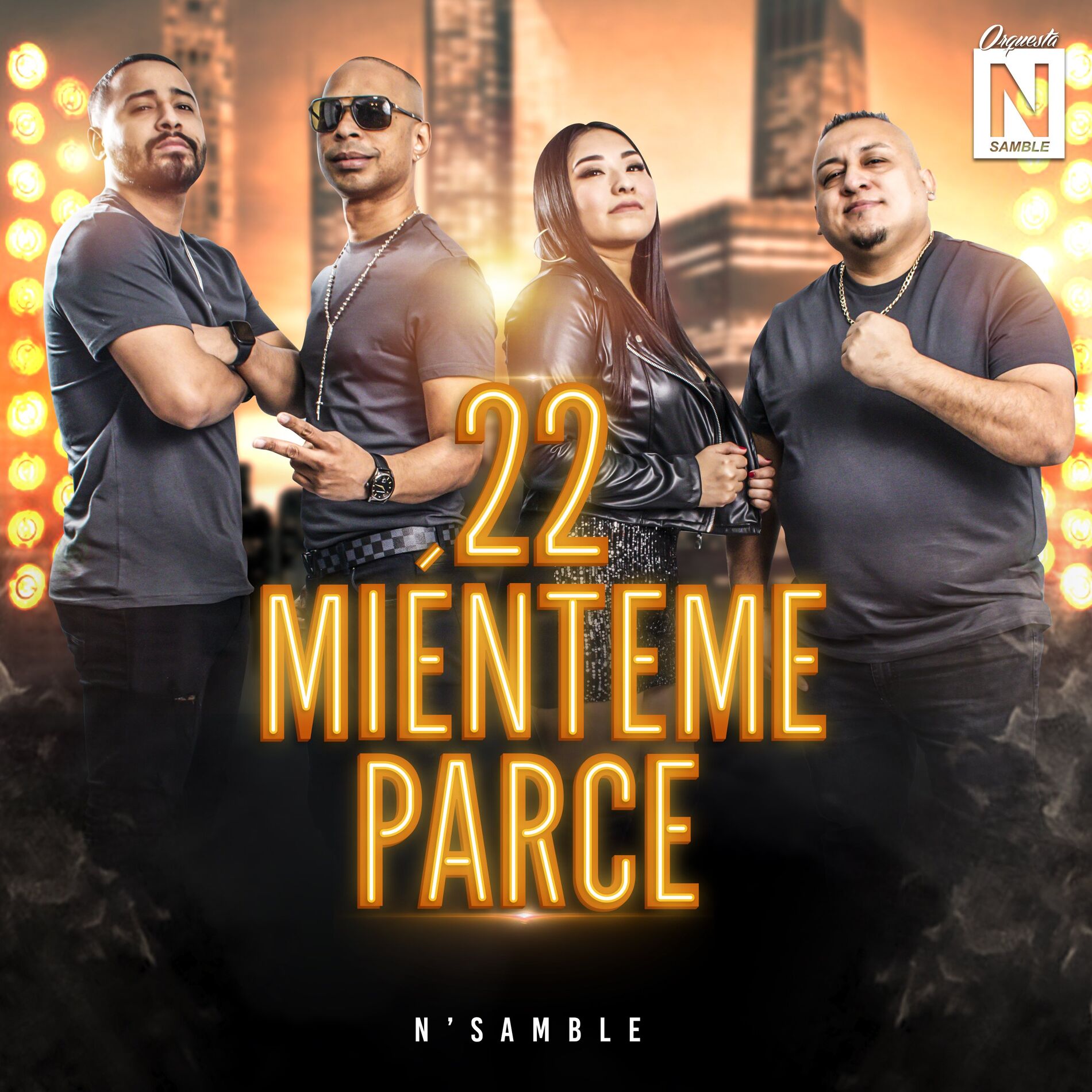 Album cover of 22 / Miénteme / Parce