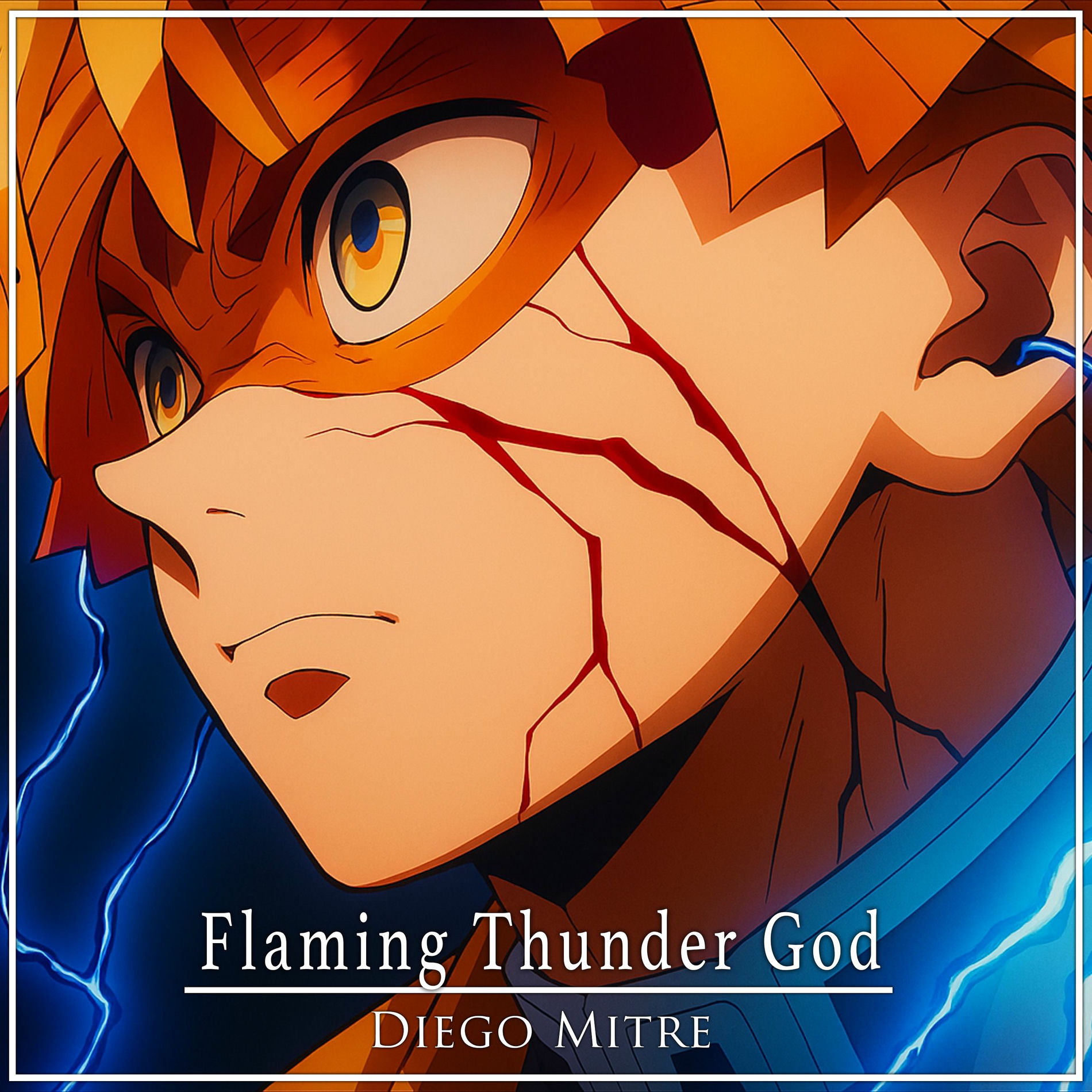 Album cover of Flaming Thunder God (from 