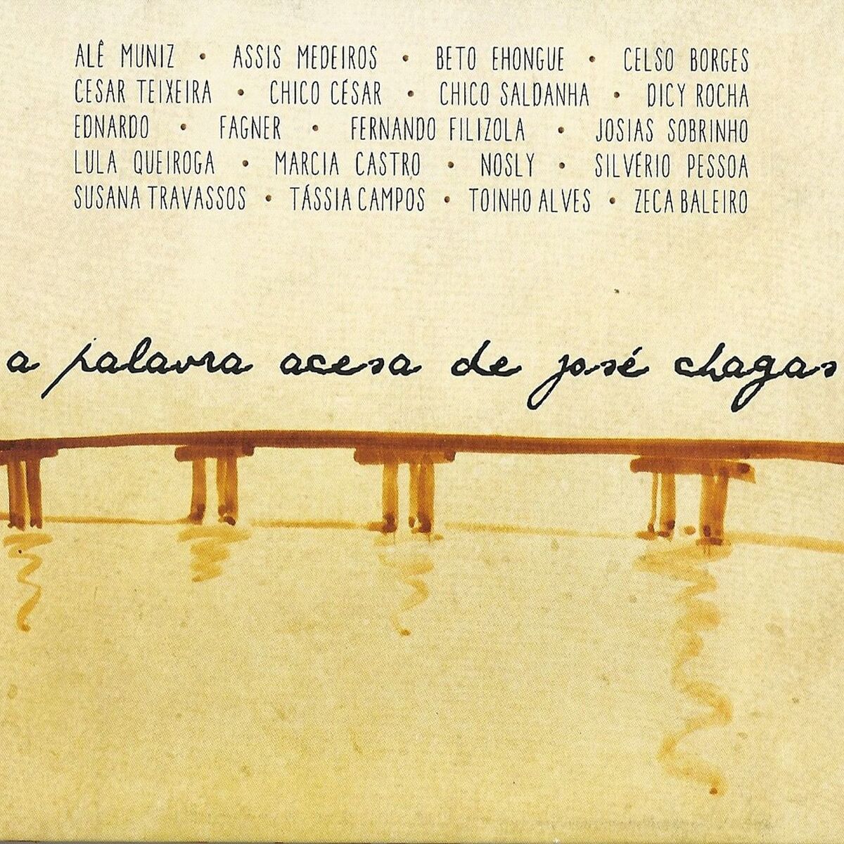 Album cover of A Palavra Acesa de José Chagas