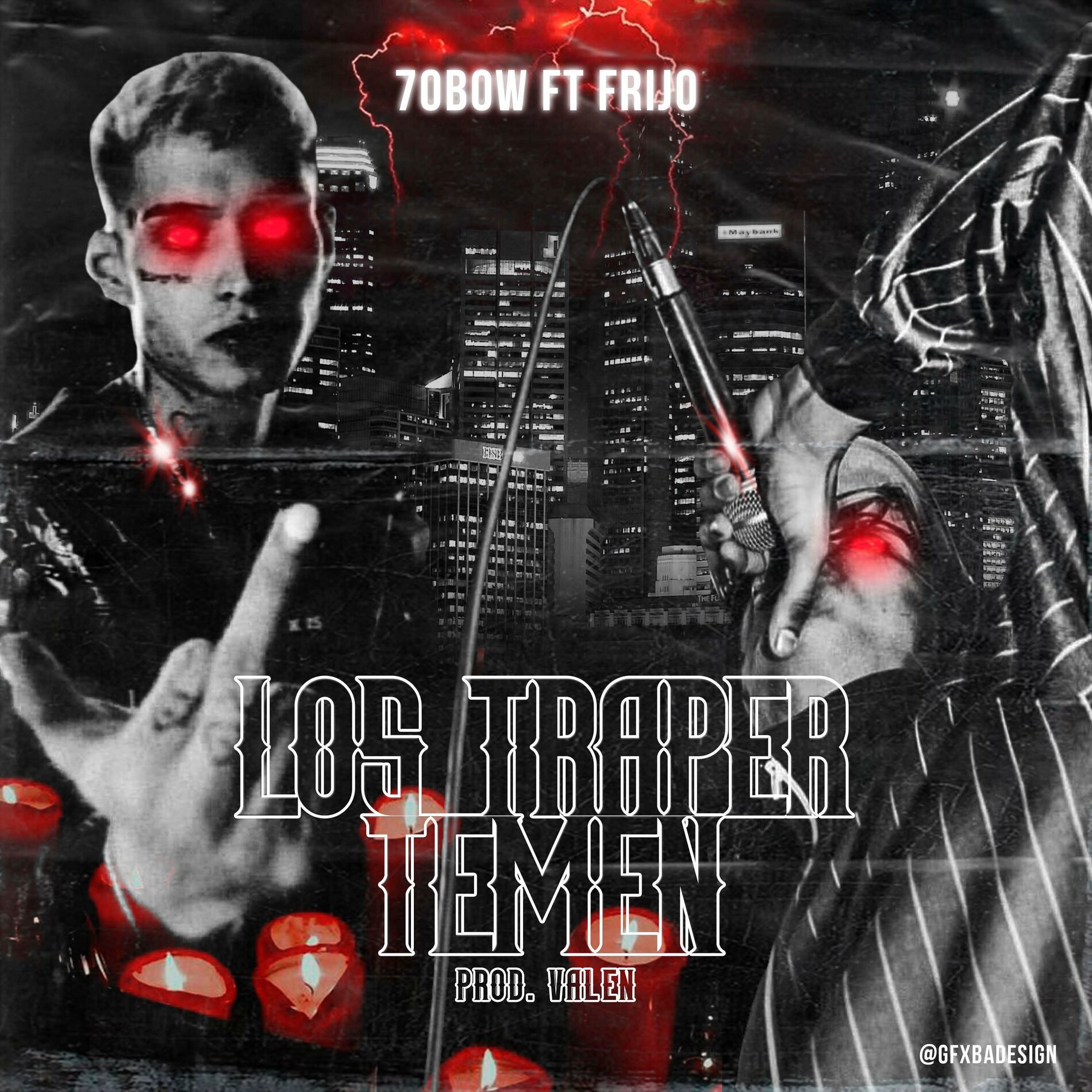 Album cover of Los Traper Temen (feat. Frijo)