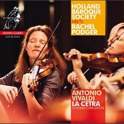 Cover of Vivaldi: La Cetra. 12 Violin Concertos