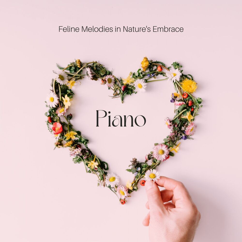Picture of Piano Whisker Serenades: Feline Melodies in Nature's Embrace