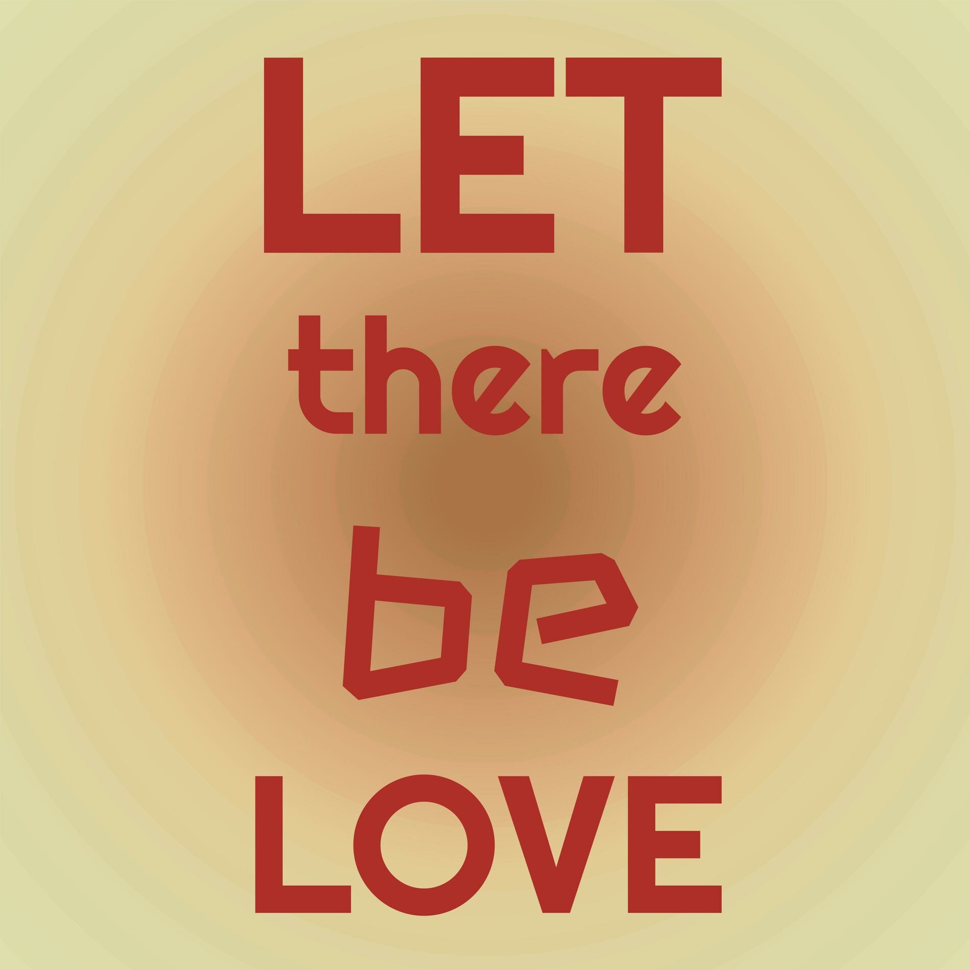 Album cover of Let there be love