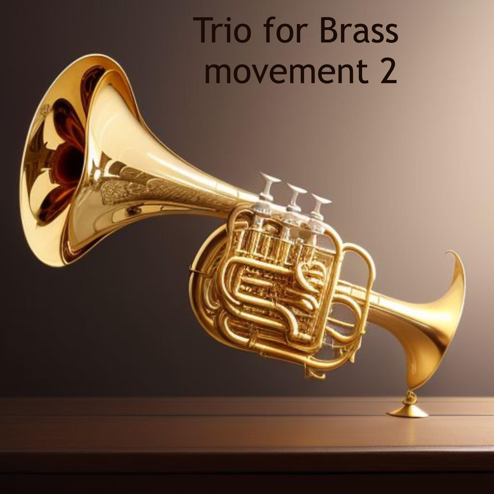Album cover of Trio for Brass novement 2
