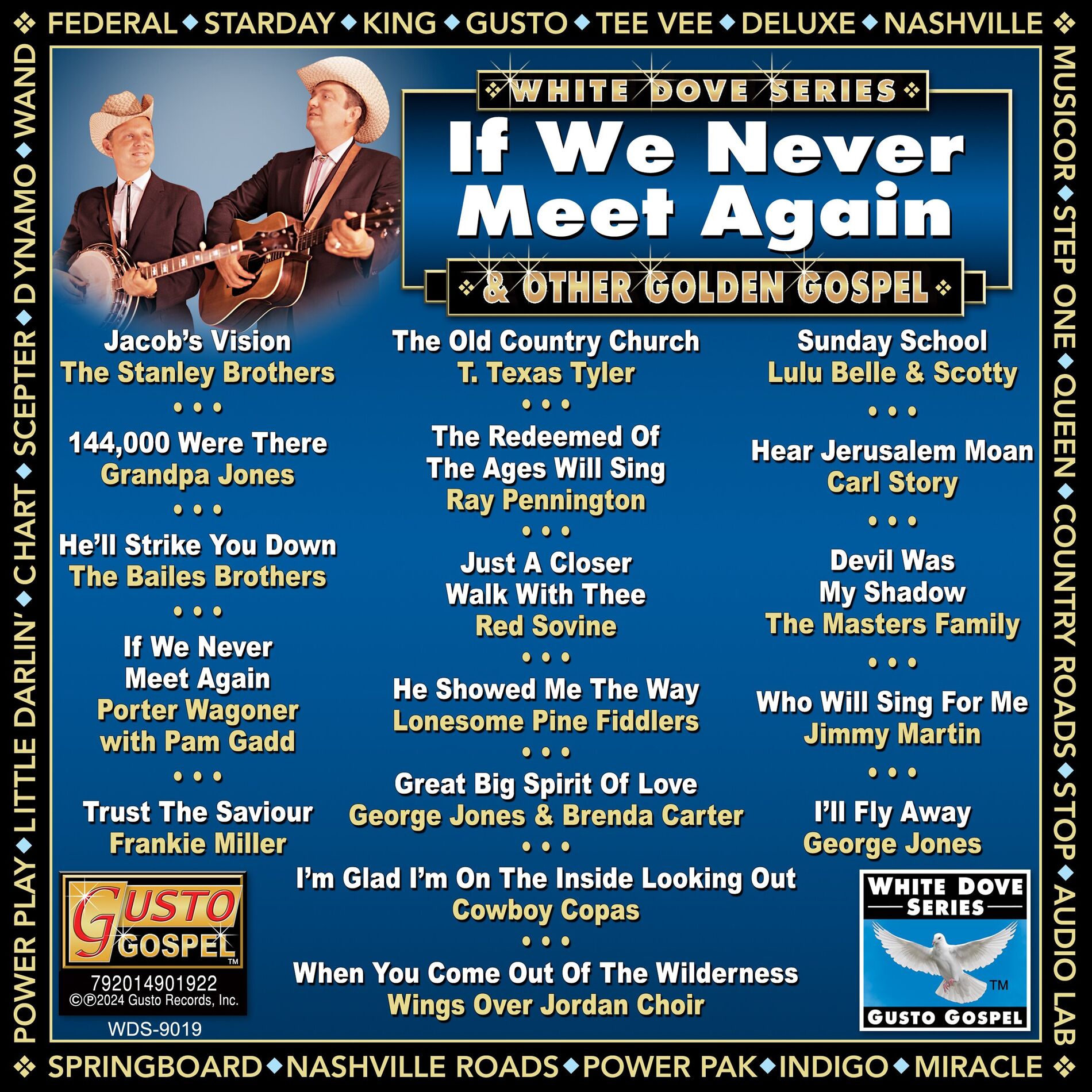 Album cover of If We Never Meet Again & Other Golden Gospel