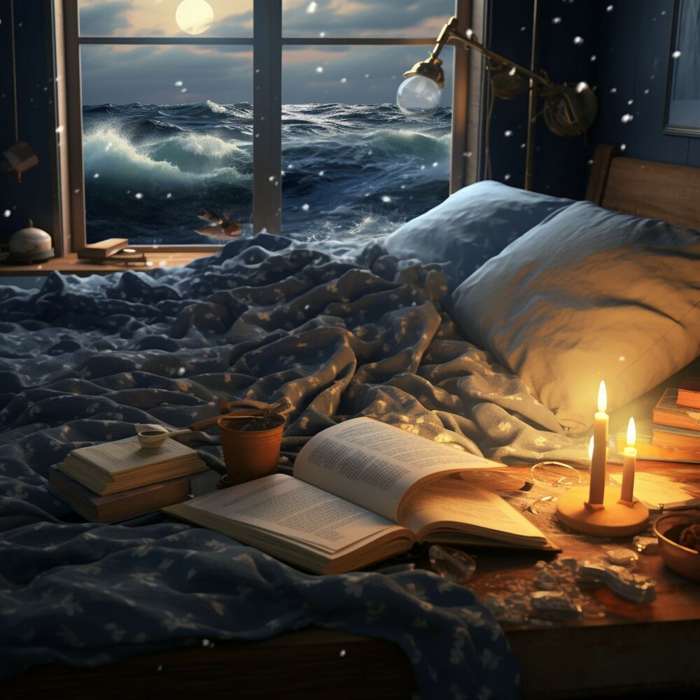 Picture of Music combined with Rain: Peaceful Rainfall for Sleep