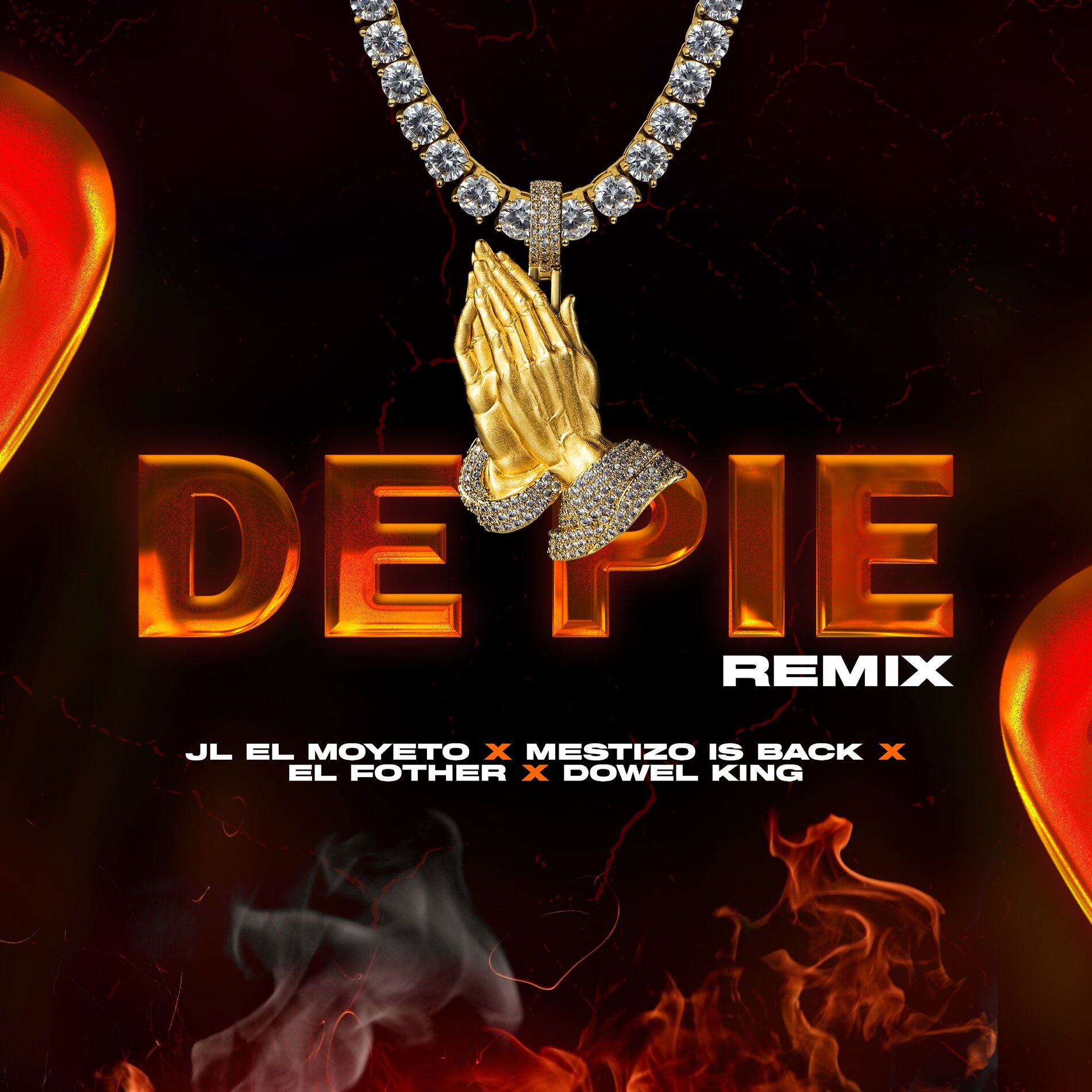Album cover of De Pie (Remix)