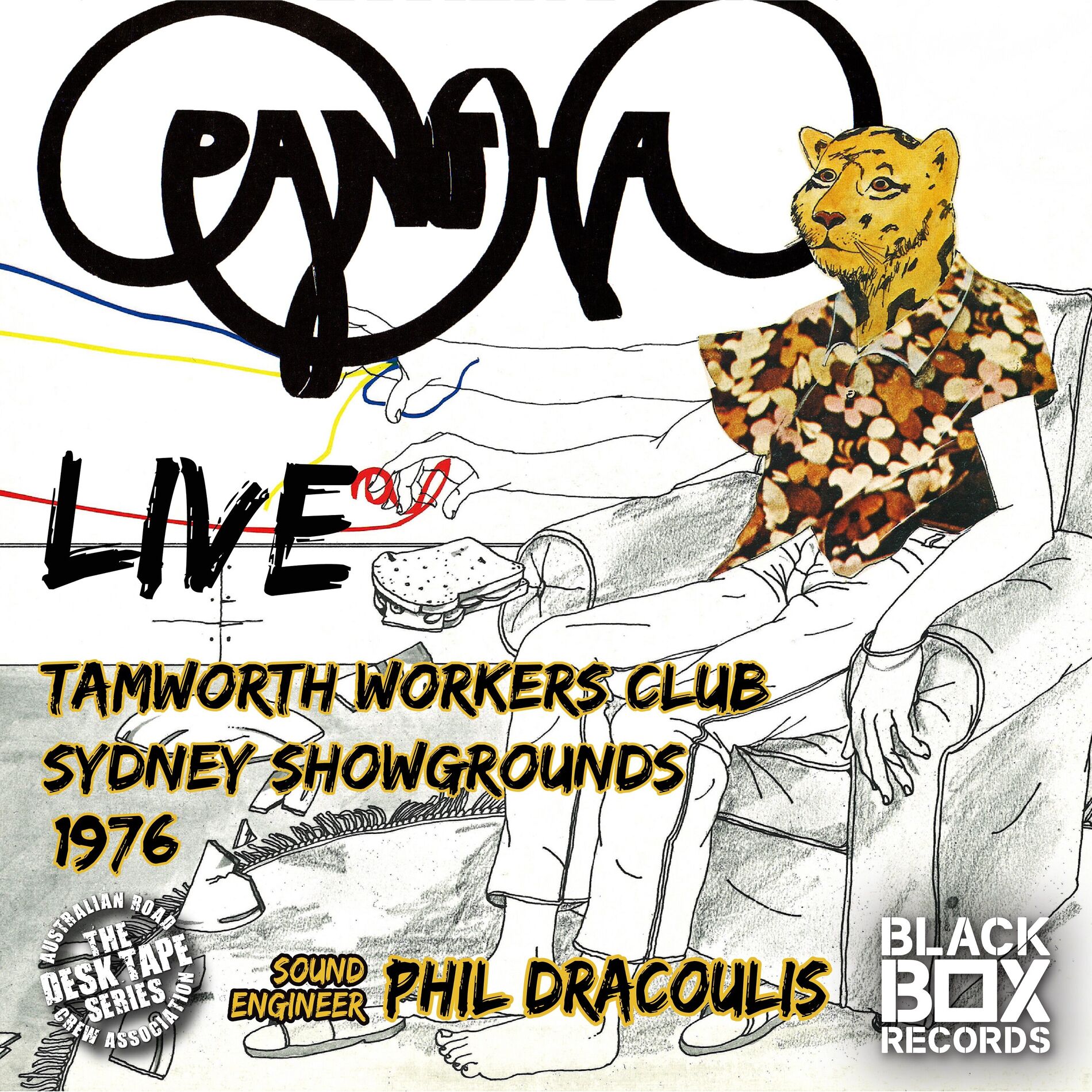 Album cover of LIVE at Sydney Showground and Tamworth Workers Club 1976