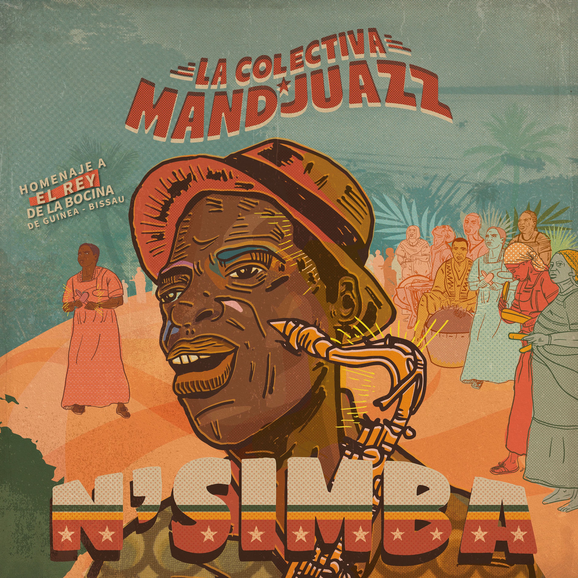 Album cover of N'Simba: Homenaje al Rey de la Bocina de Guinea - Bissau