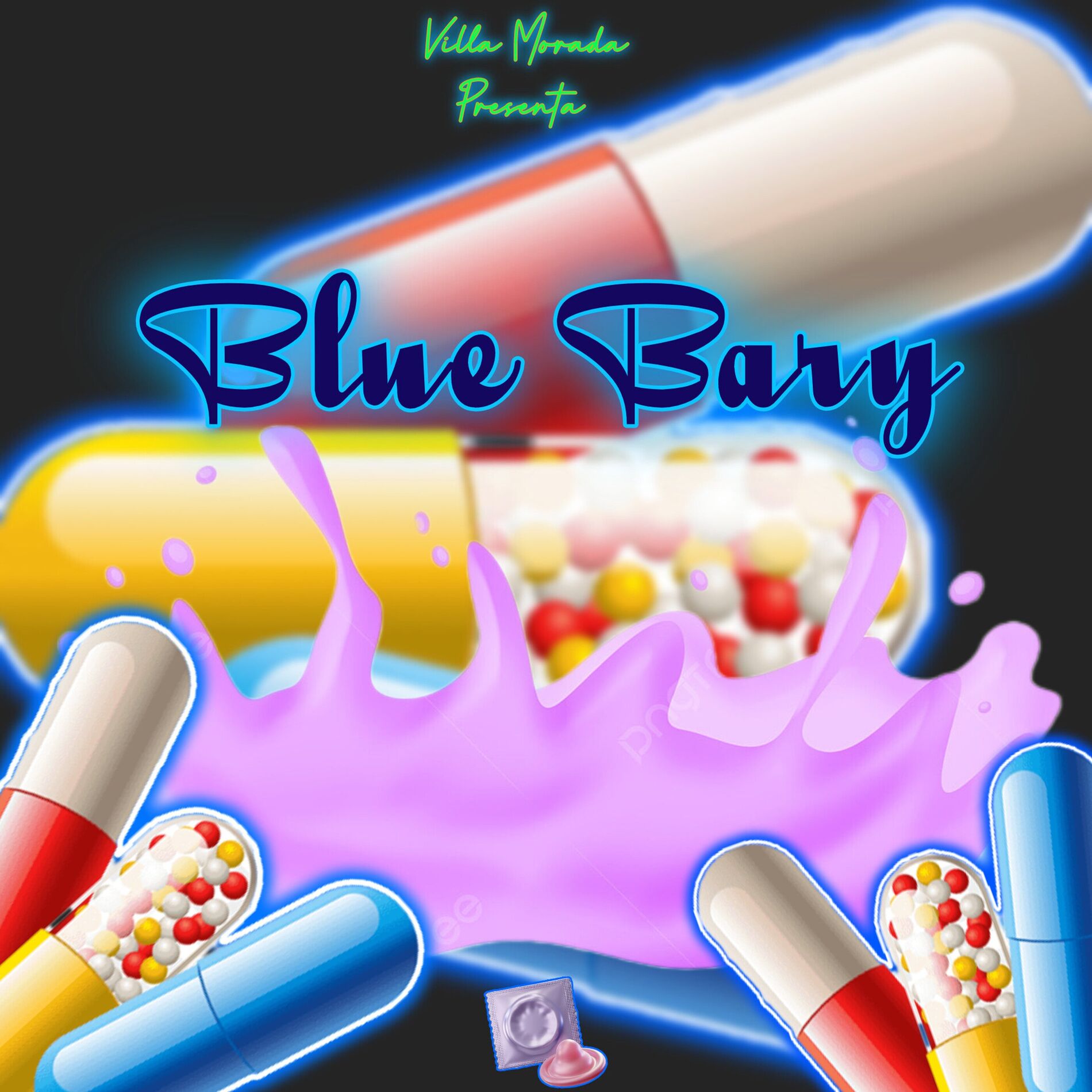 Album cover of blue bary