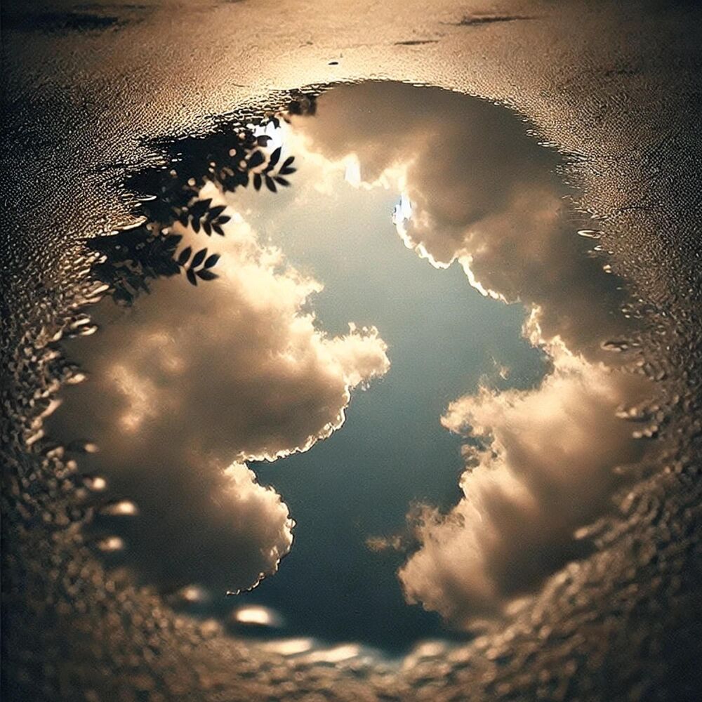 Picture of Footsteps in the Overcast Sky