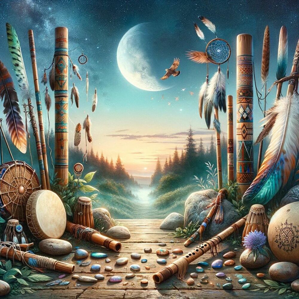 Picture of Native Healing: Instrumental Melodies for Rest & Vision Quests, Spiritual Exploration
