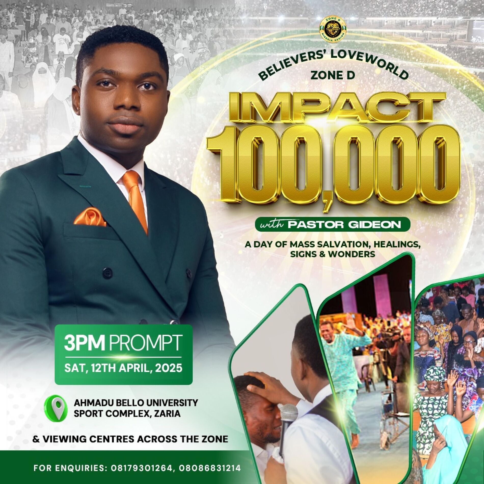 Album cover of IMPACT 100K THEME SONG (feat. JayPulse Nabinta, KinGs, Ella & Pastor Gideon Olah)