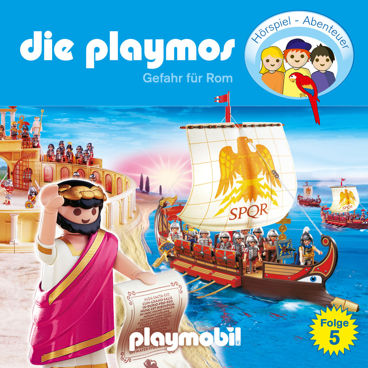 Album cover of Folge 5: Gefahr für Rom (Das Original Playmobil Hörspiel)