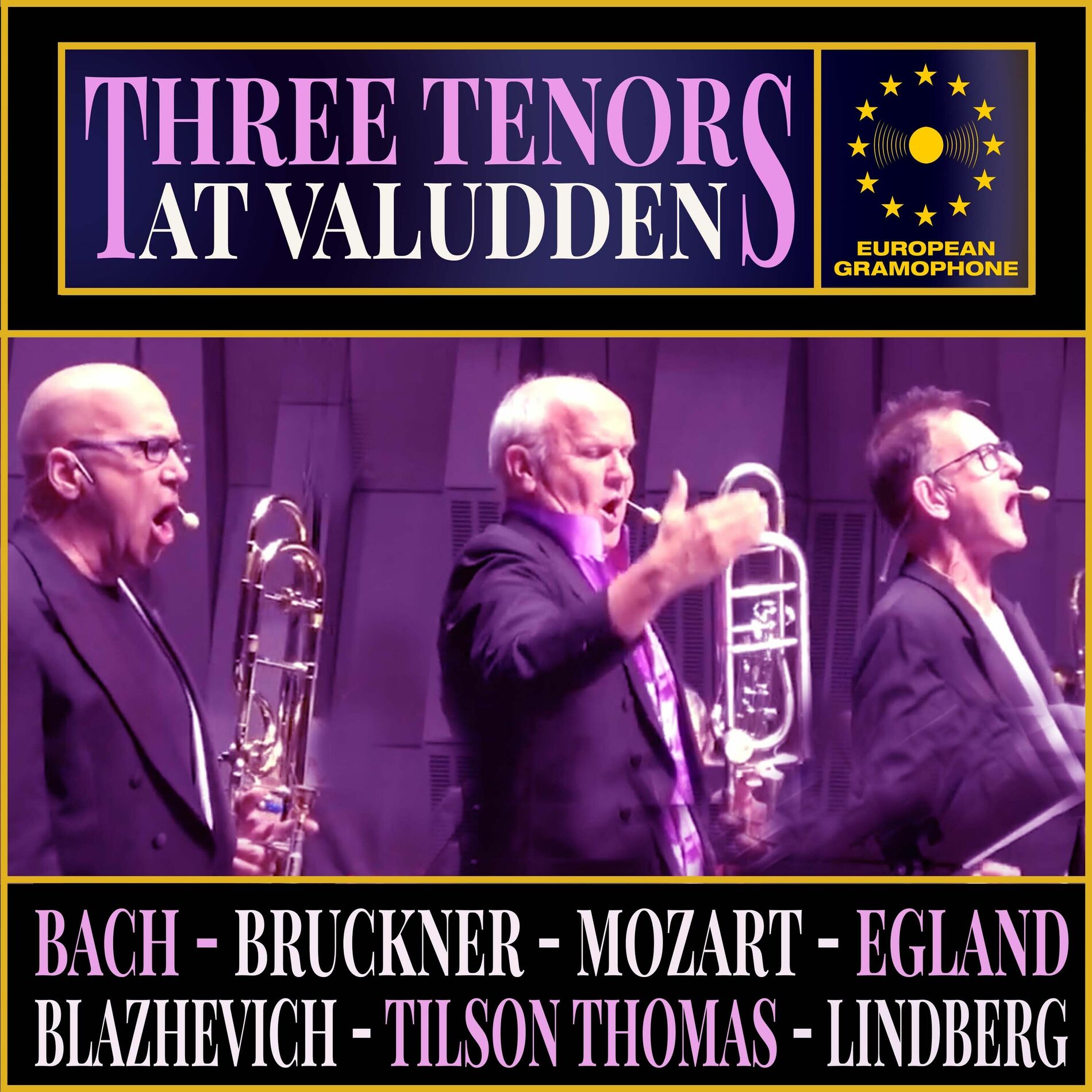 Album cover of Three Tenors at Valudden